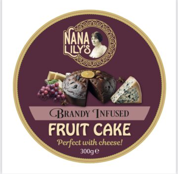 Brandy Infused Fruit Cake